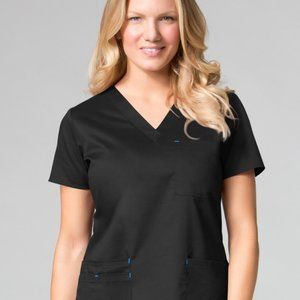 Maevn 3 Pocket V neck Scrub Top L NWOT #1202